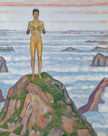 Ferdinand Hodler, Blick ins Unendliche III, 1903/04 © Musée cantonal des Beaux-Arts de Lausanne. Erworben 1994, Foto: Musée cantonal des Beaux-Arts de Lausanne